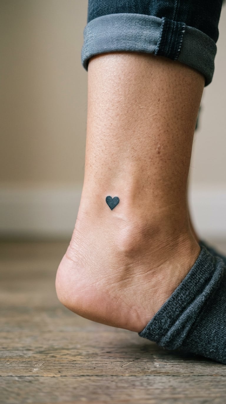 Solid Black Heart, Outer Ankle