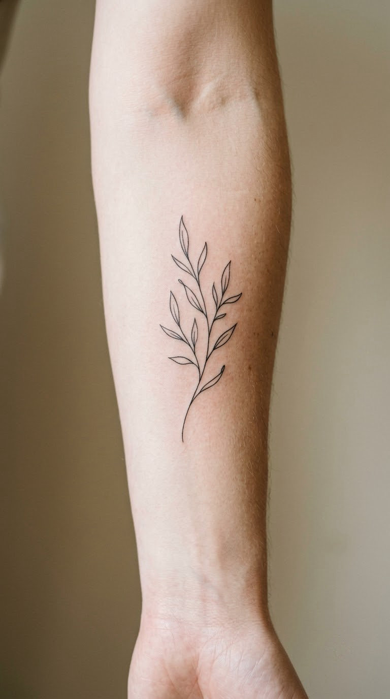 Single Line Tattoo Ideas: Quick Guide