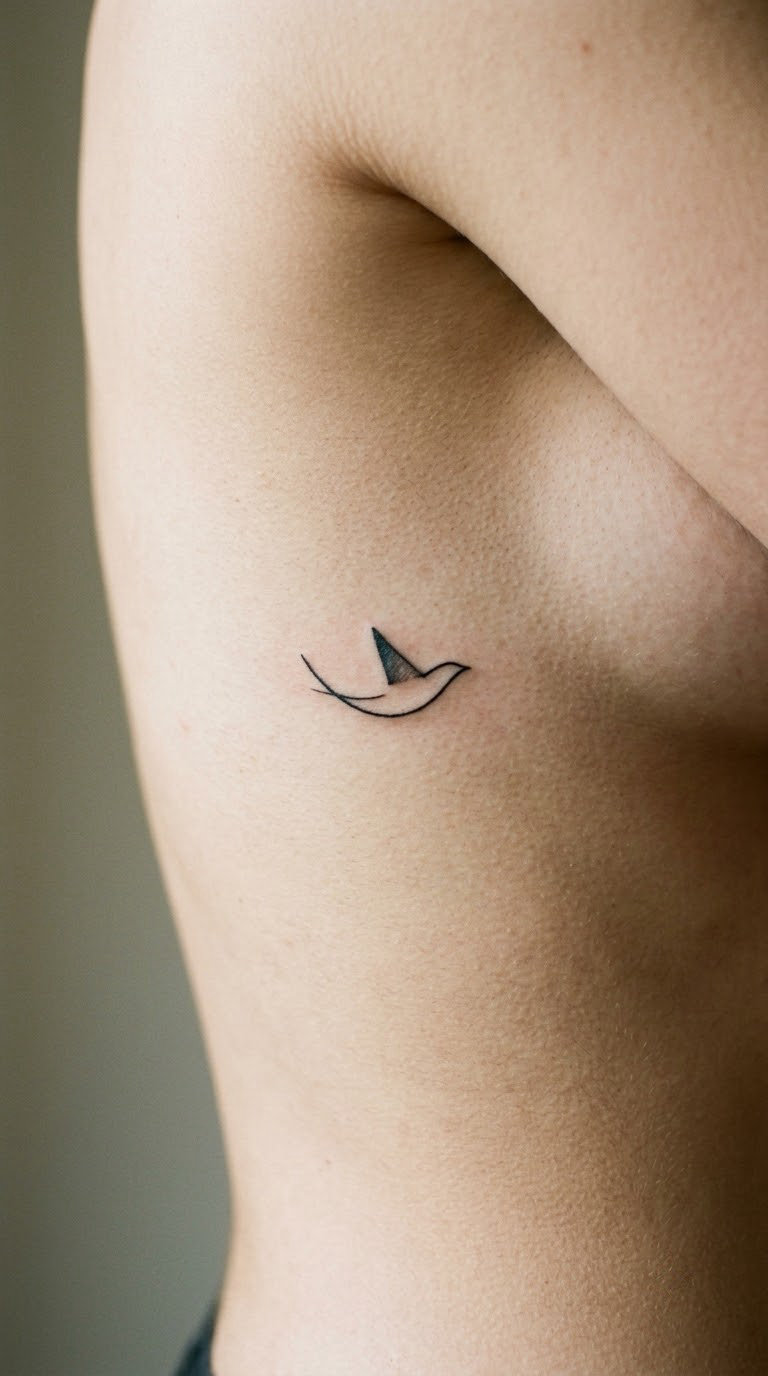 Tiny Flying Bird