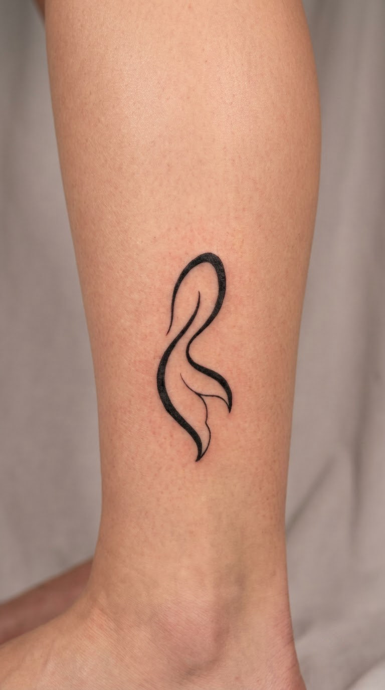 Goldfish in One Curve