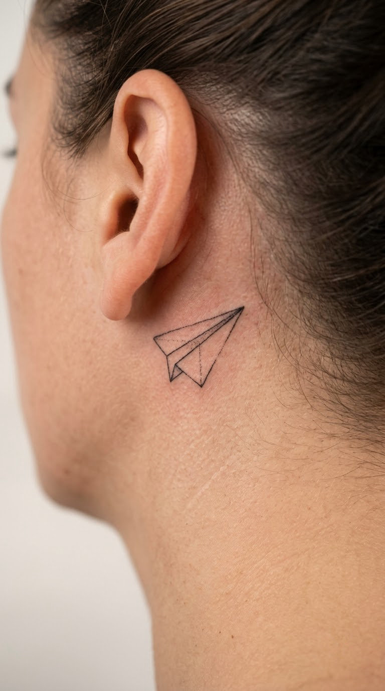 Sketched Paper Plane