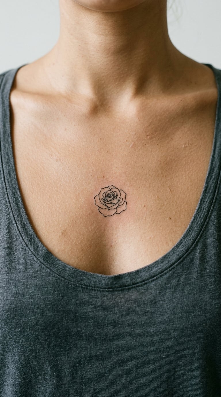 Small Bloom on the Sternum