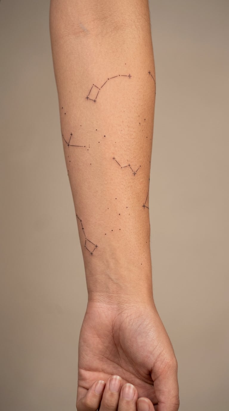 Minimal Linear Constellation Sleeve