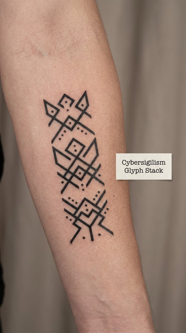 Cybersigilism Glyph Stack