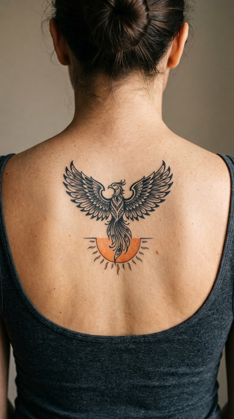 Phoenix Rising With the Sun
