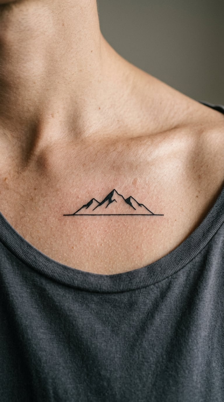 Minimal Mountain Horizon on the Chest