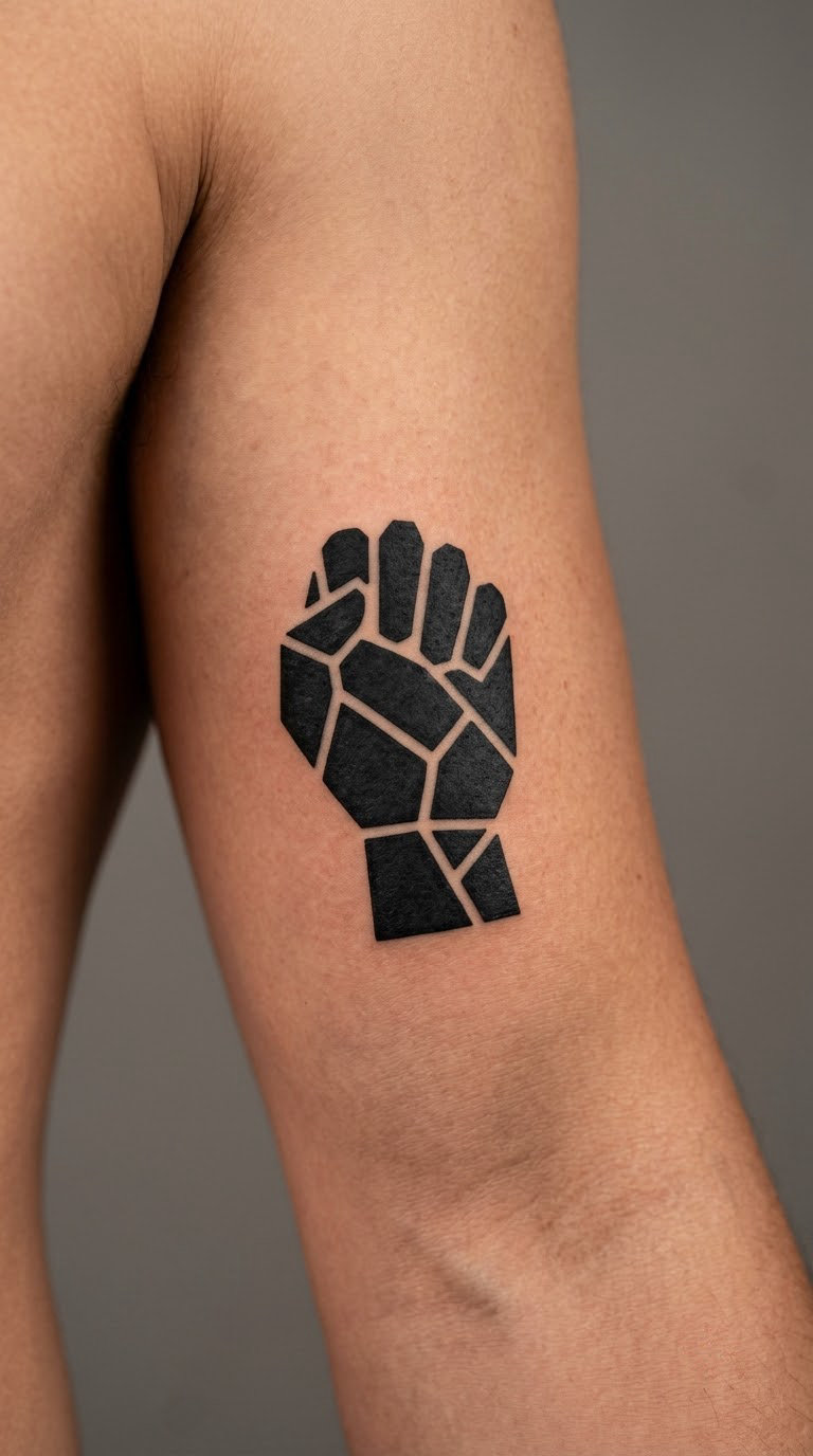 Handhold Silhouette