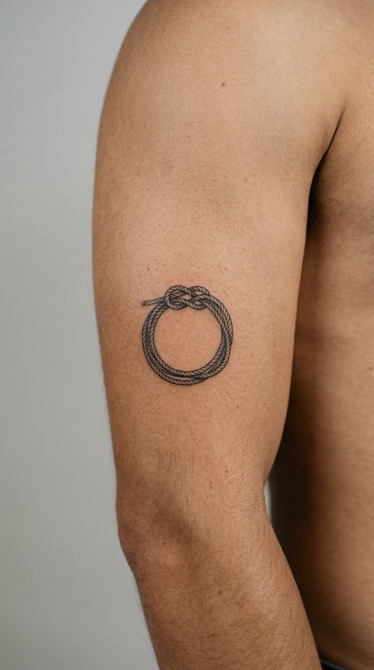 Climbing Rope in a Circle