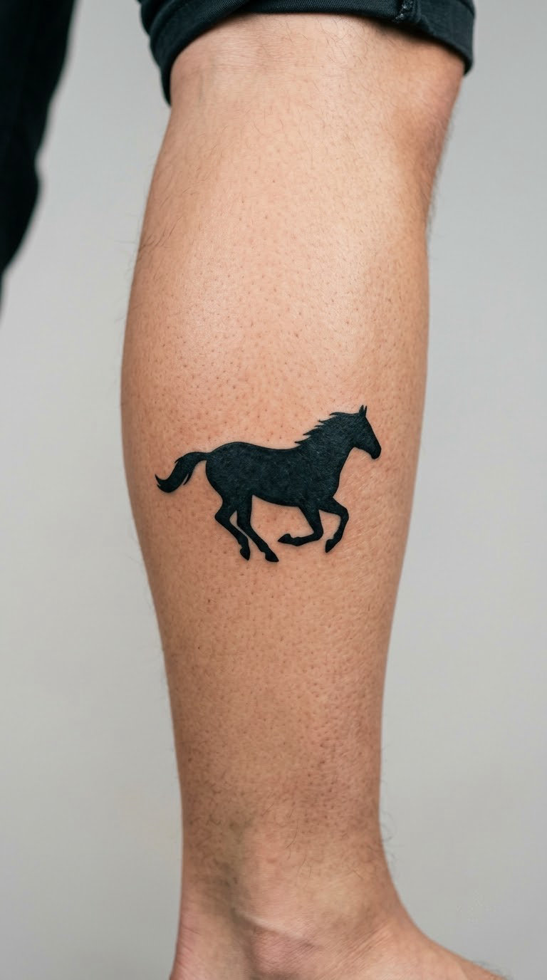 Minimal Running Horse