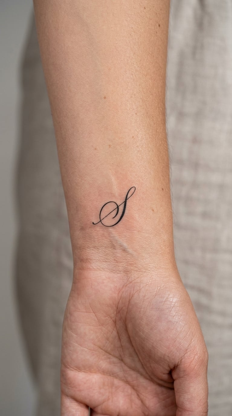Dainty Letter with a Significant Initial