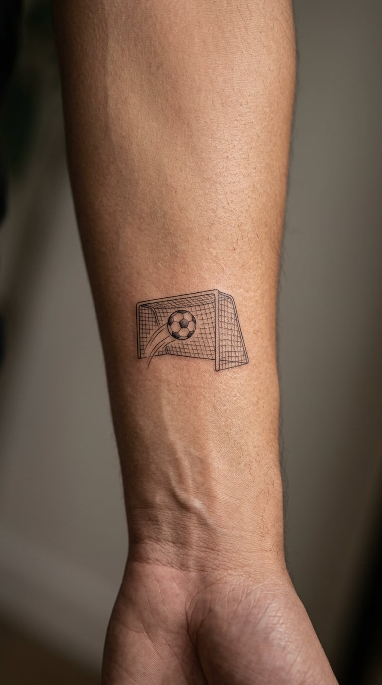 Fine-Line Football and Net
