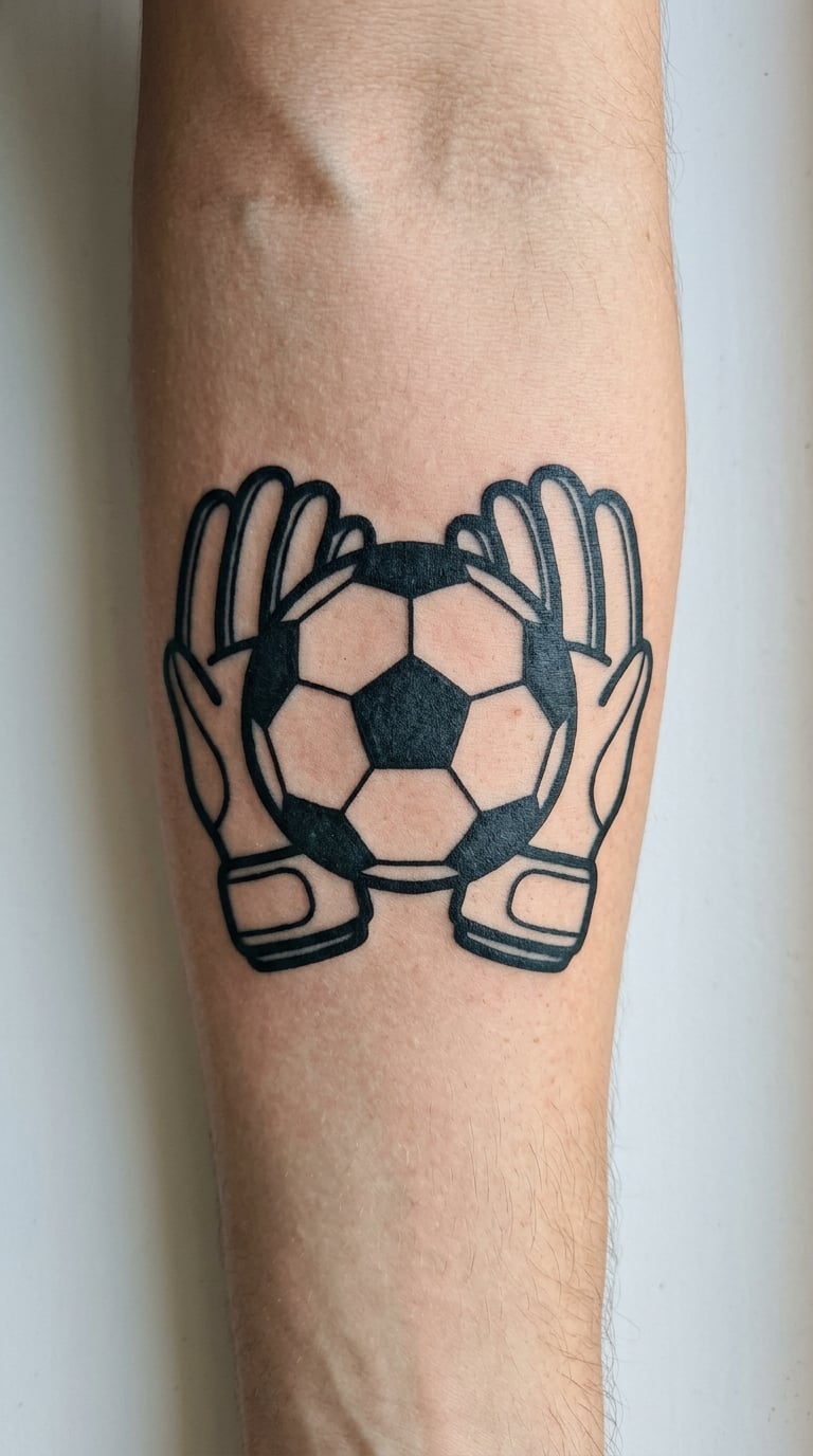 Football and Goalkeeper Gloves