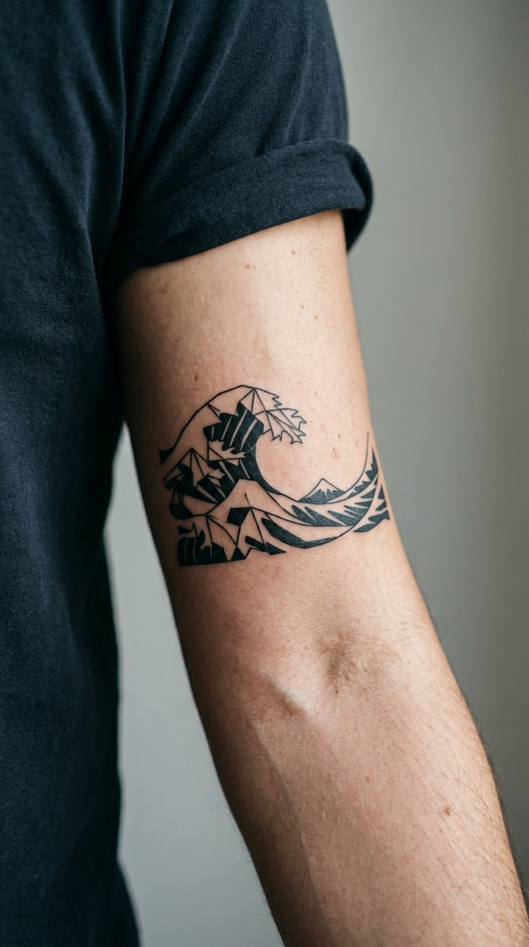 Geometric Wave Triangle