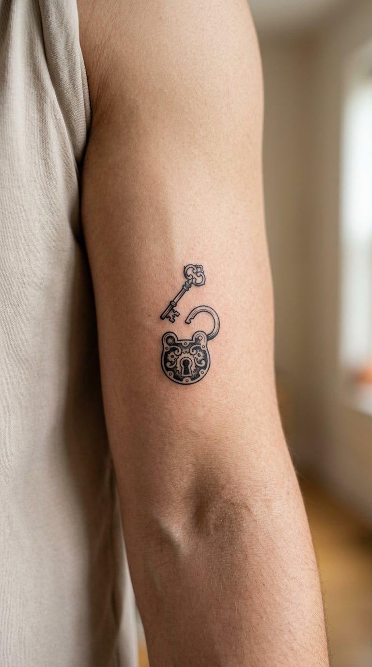 Open Lock With a Floating Key