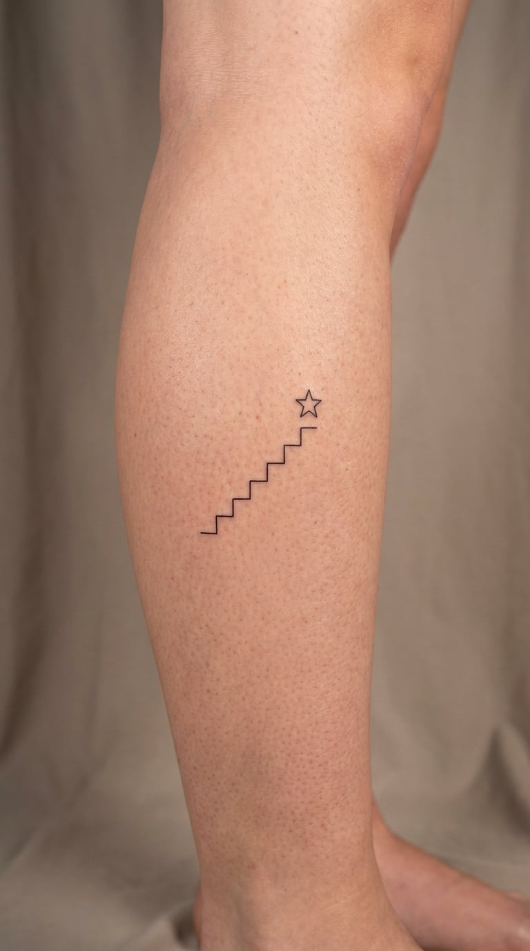 Staircase Leading to a Star