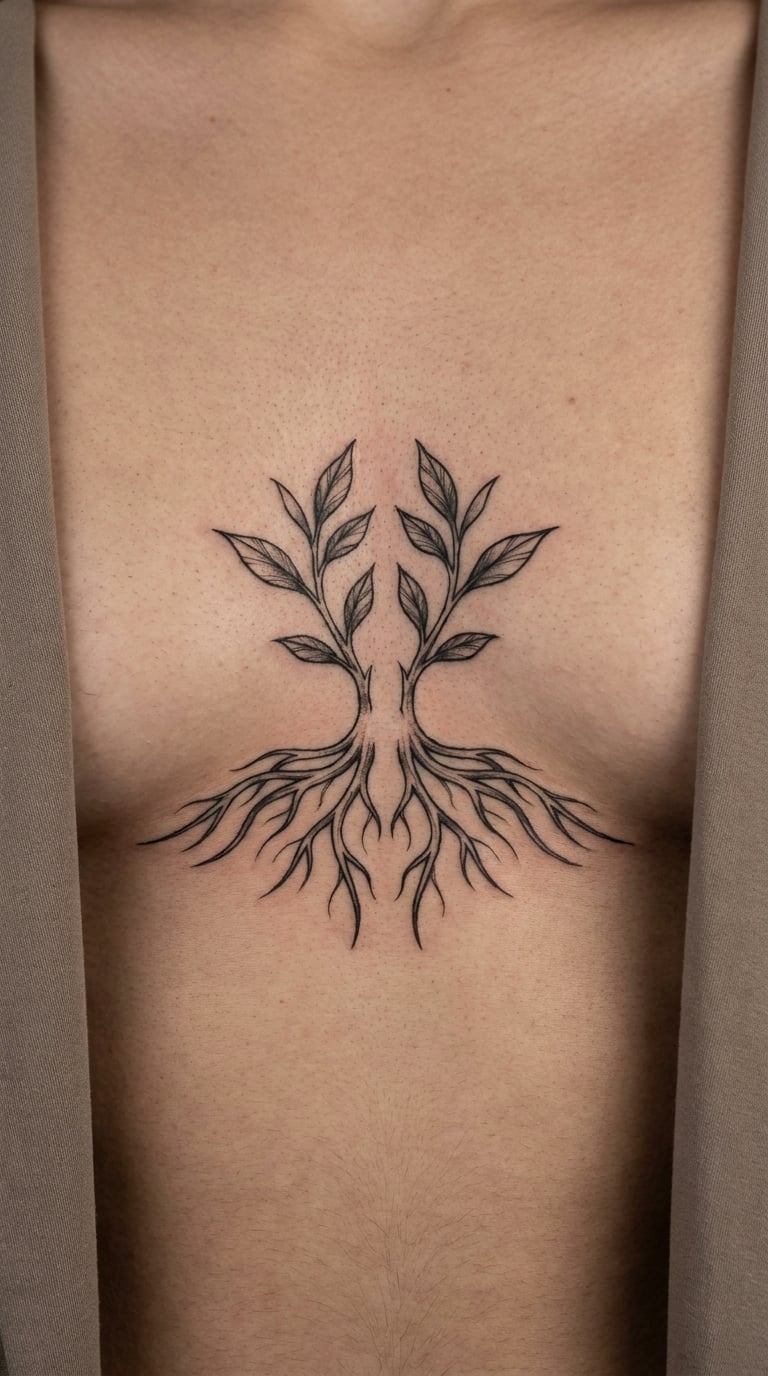 Plant Roots and New Growth