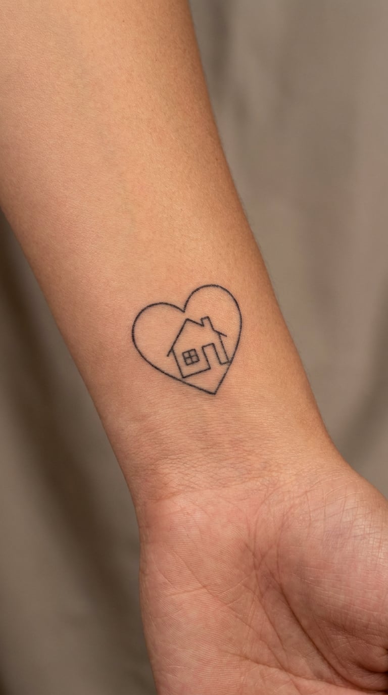 Home and Heart Outline