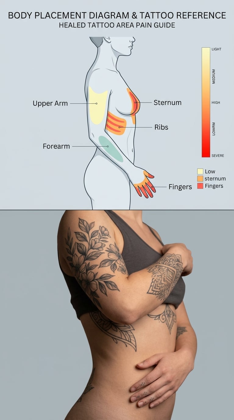Tattoo Pain Chart by Placement: Quick Guide