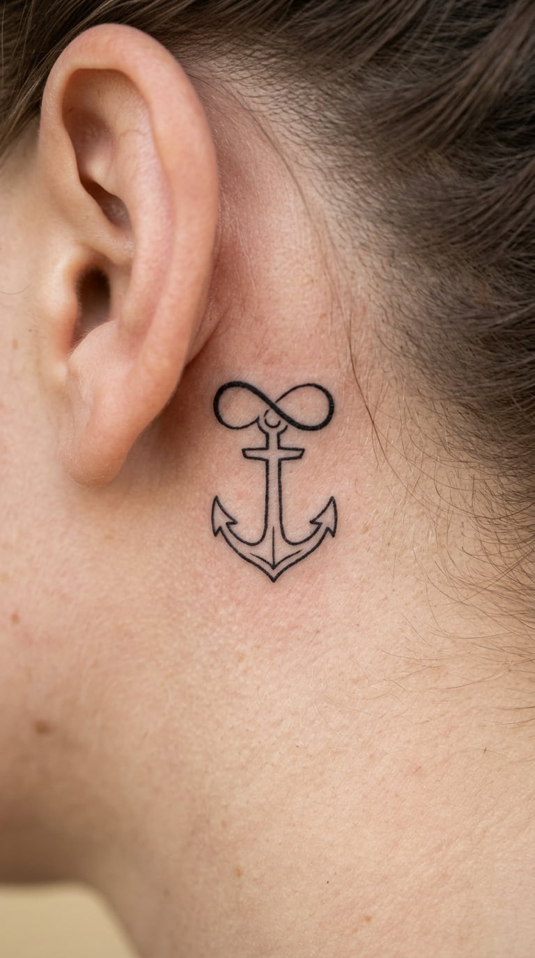 Infinity Anchor Behind the Ear