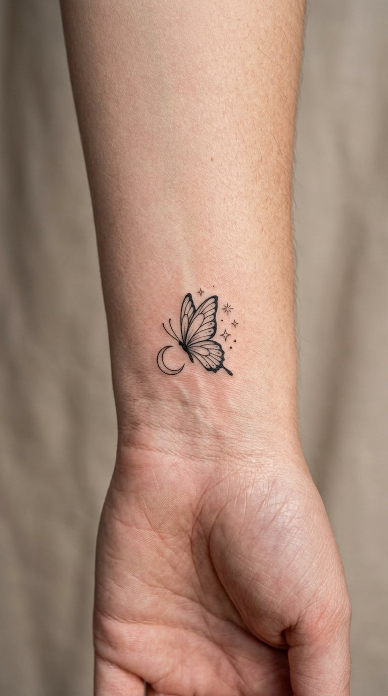 Moon Phase Butterfly