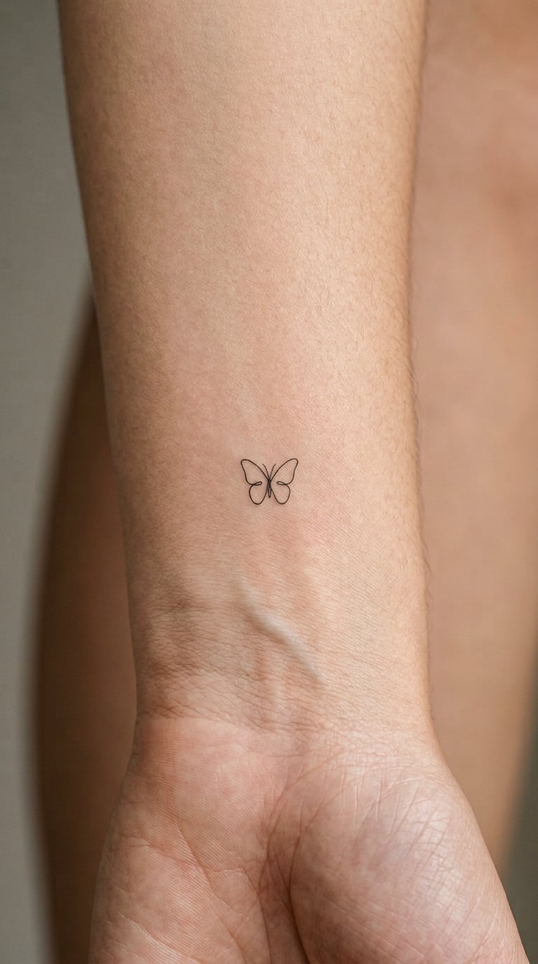 Single-Stroke Minimal Butterfly