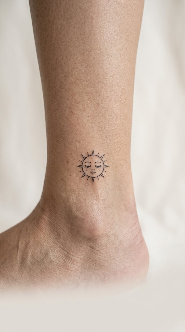 Sun With Closed Eyes, Ankle