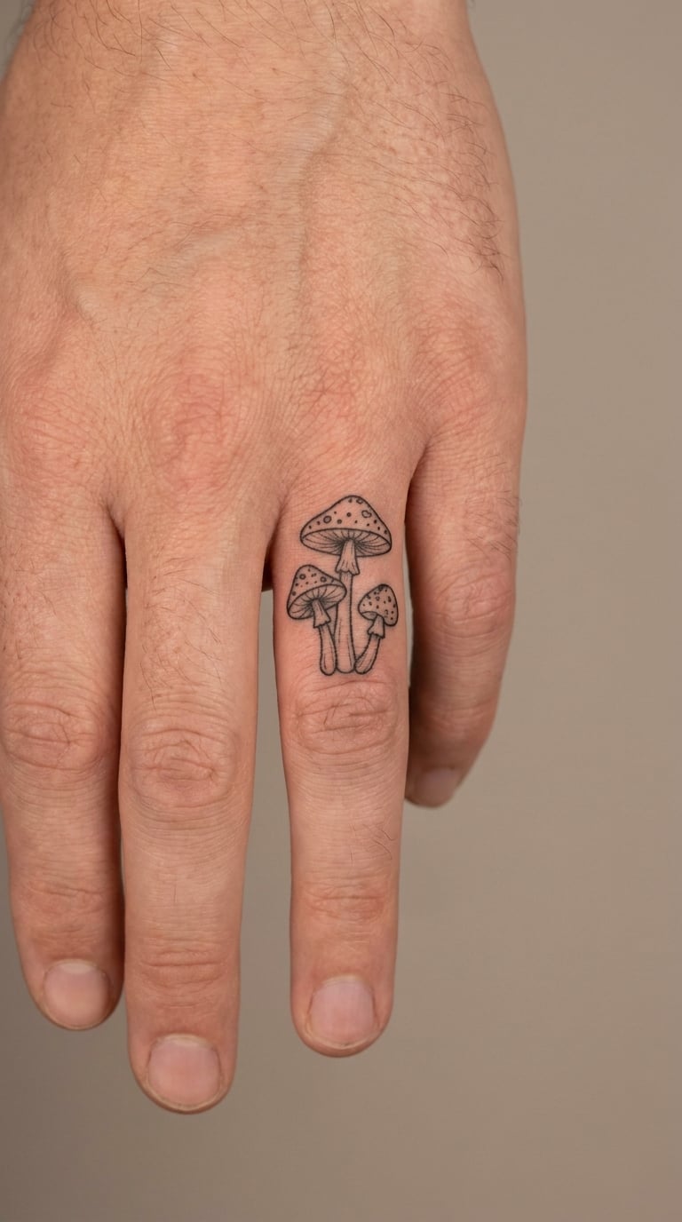Three Mushrooms on the Third Toe