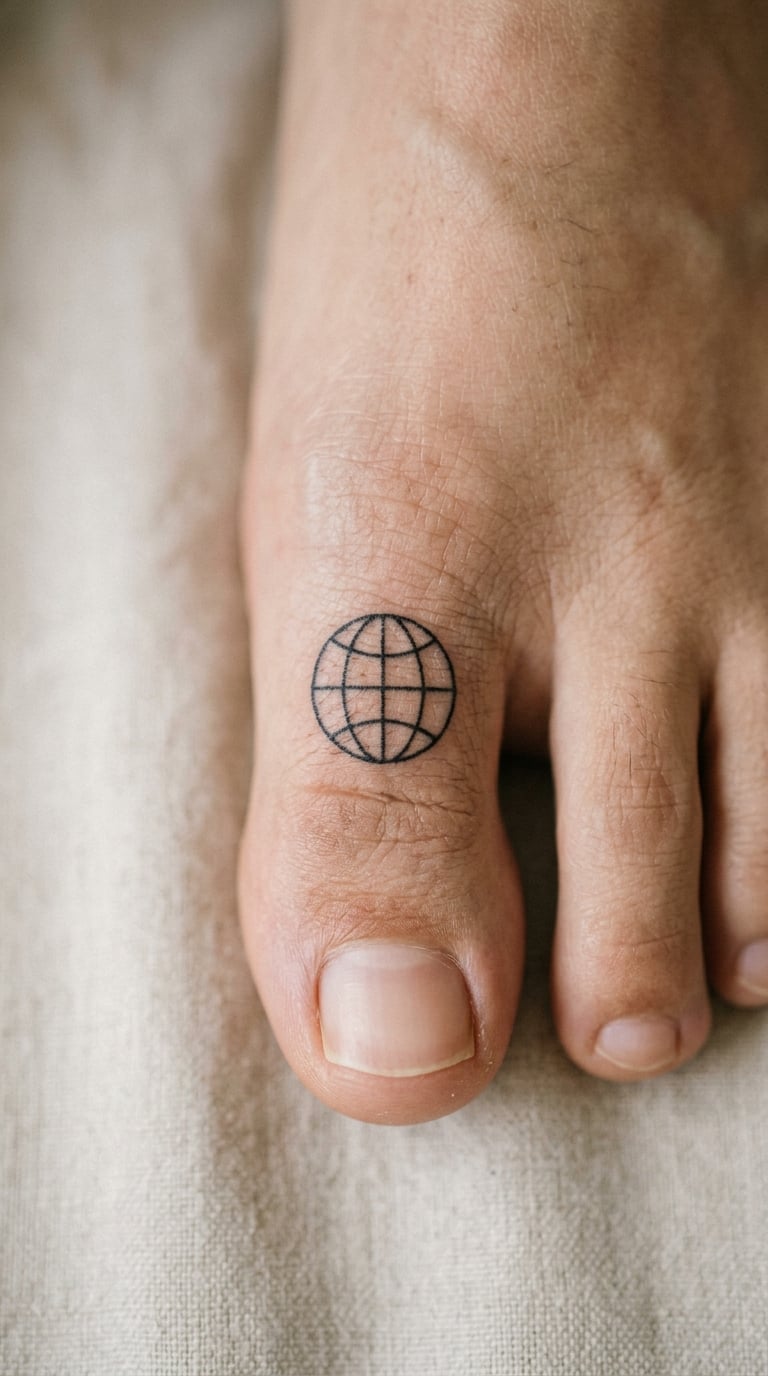 Open Globe on the Big Toe