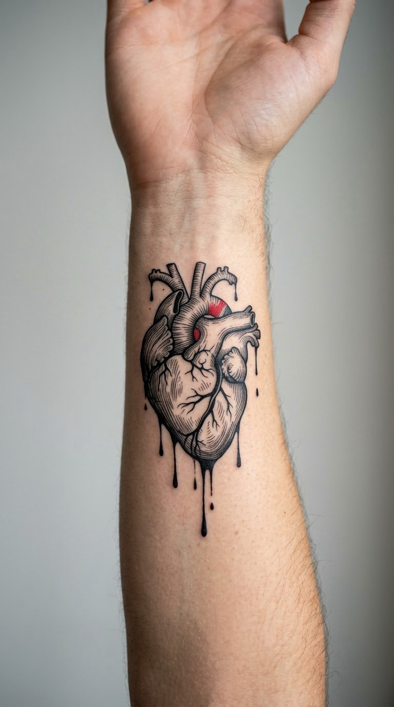 Fragmented anatomical heart