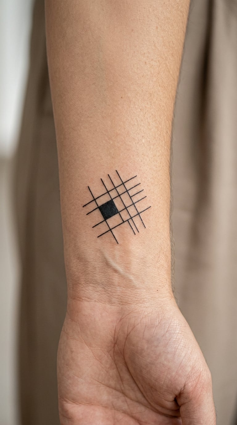 City Street Grid on the Sternum