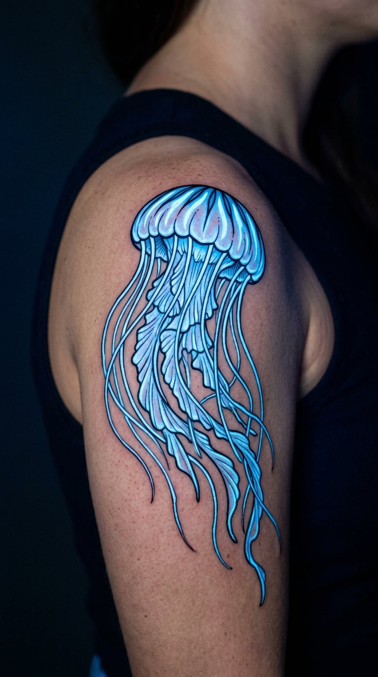 UV Jellyfish Cloud