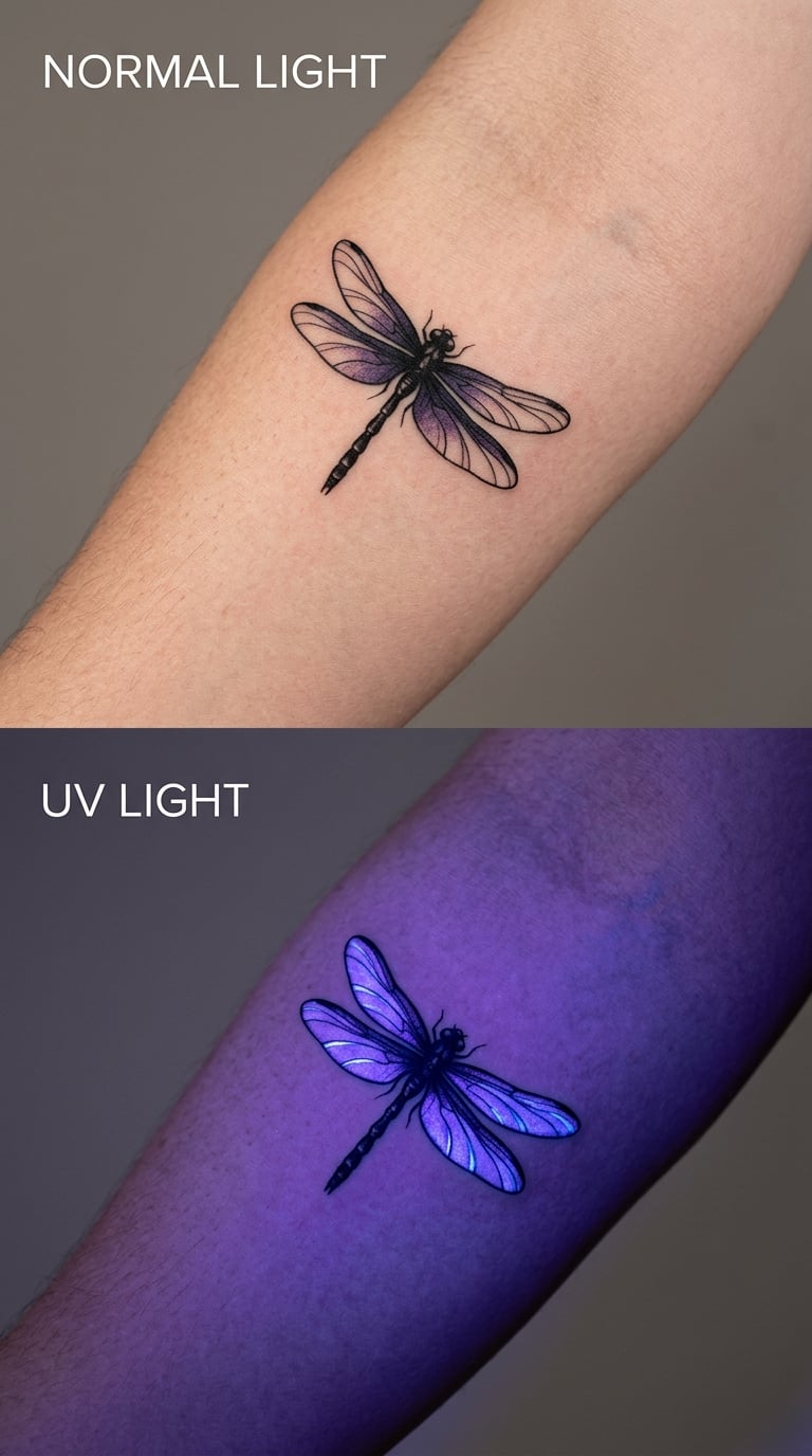Fluorescent Dragonfly