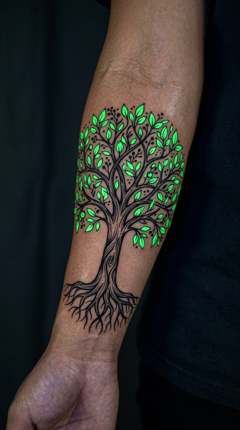 Glowing Tree of Life