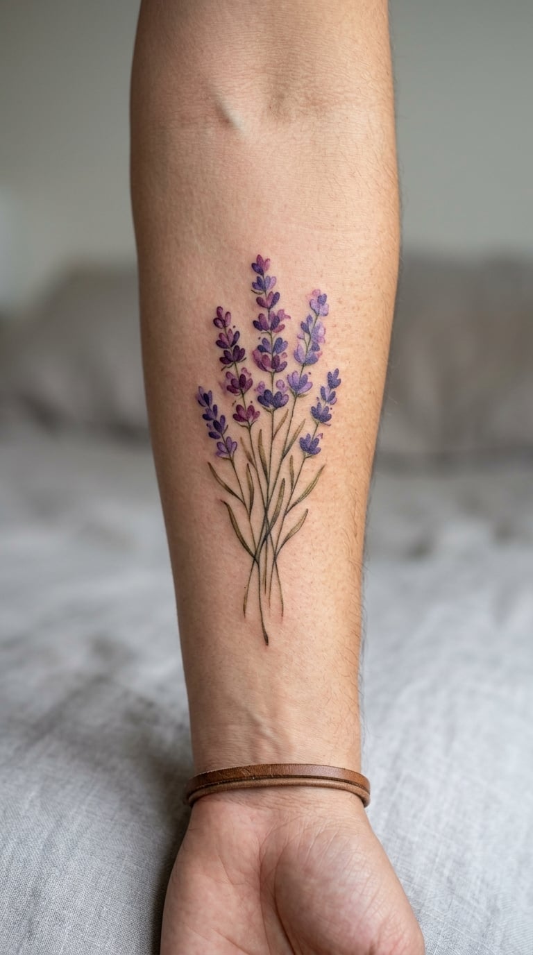 Lavender Stems
