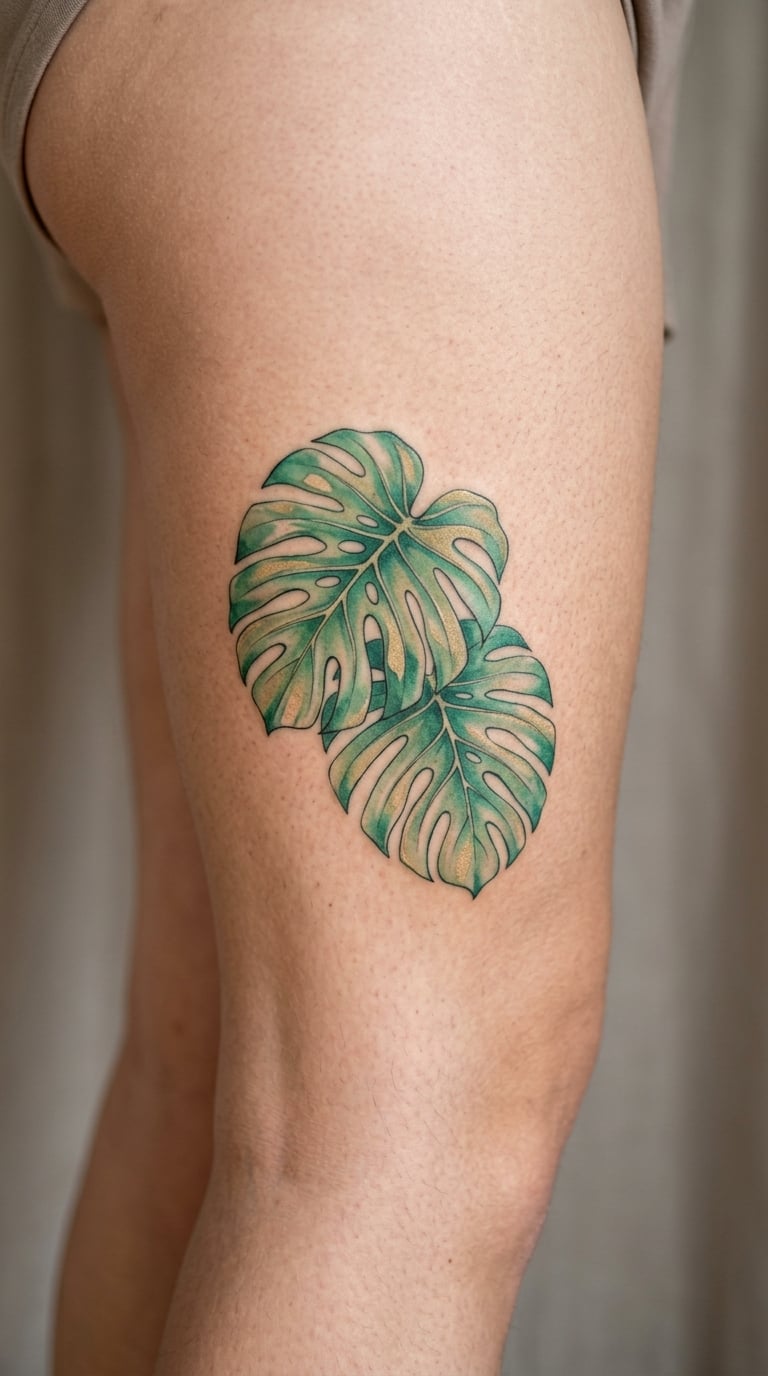 Monstera Leaf