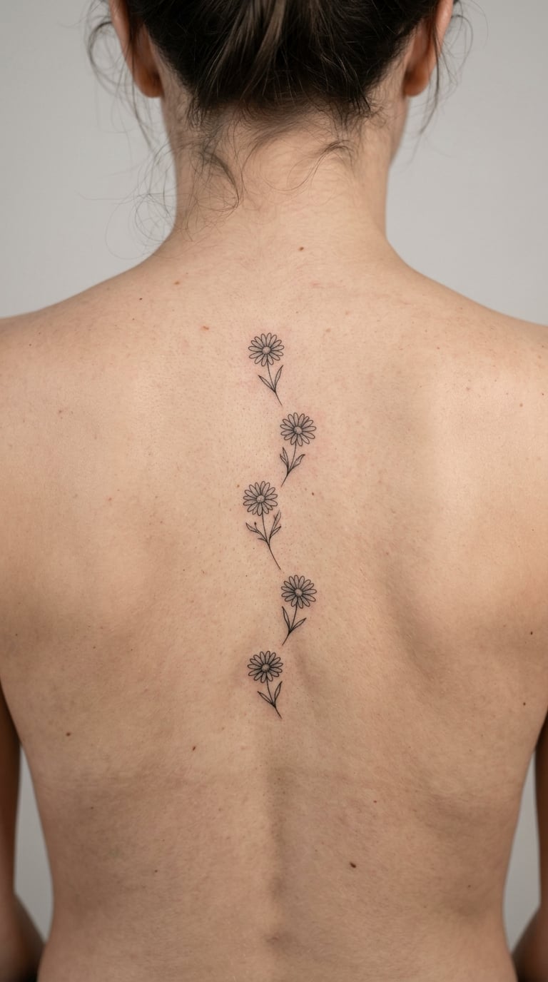 Five Small Daisies and Nothing Else