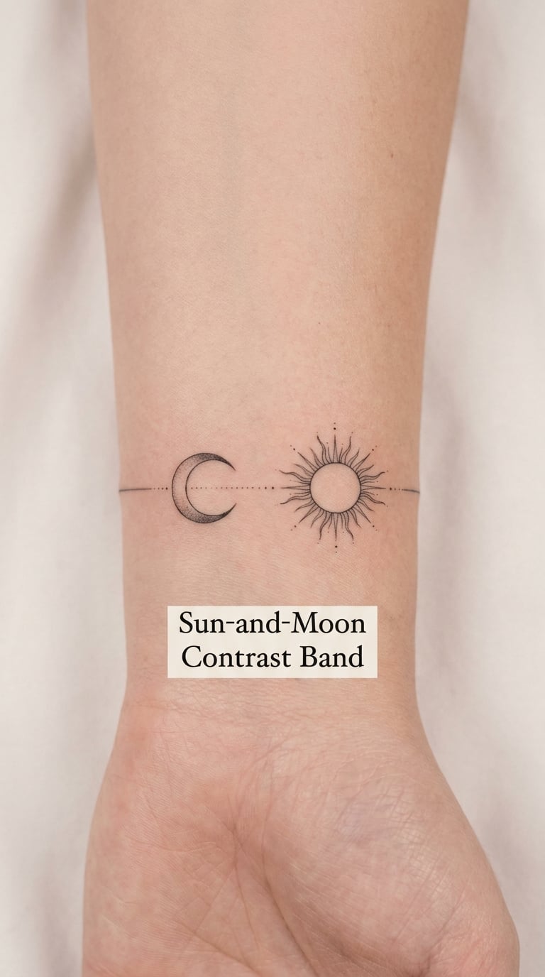 Sun-and-Moon Contrast Band