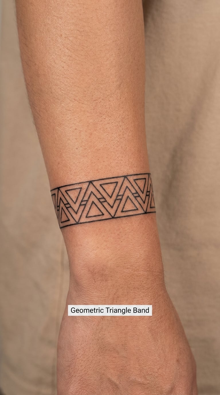 Geometric Triangle Band