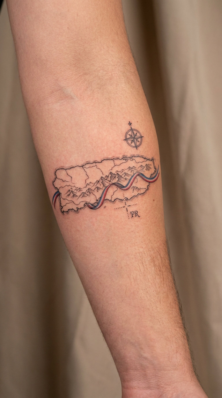 Puerto Rico Heritage Map