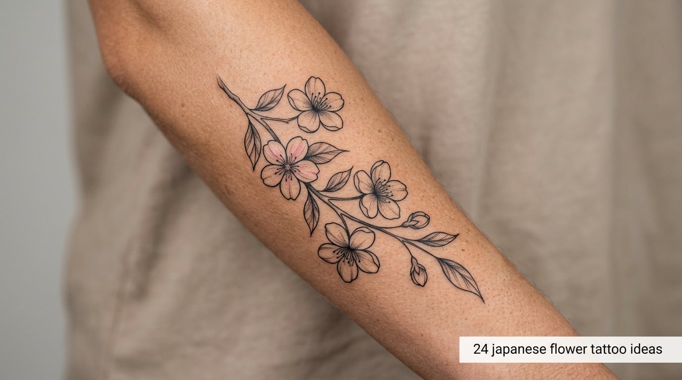 24 Japanese Flower Tattoo Ideas: Best Floral Styles (October 2026)
