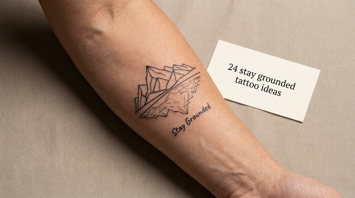 24 Stay Grounded Tattoo Ideas: Simple, Meaningful Designs (2026)