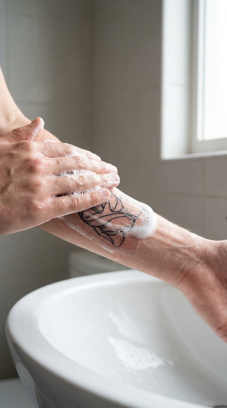 How to Wash a New Tattoo: Step-by-Step
